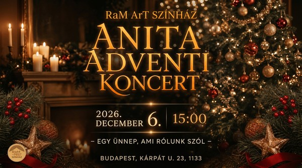 Anita Adventi-koncert 2026. december 6.